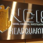 Sign/ plaque NCIS Naval Criminal Investigative Service Headquarters