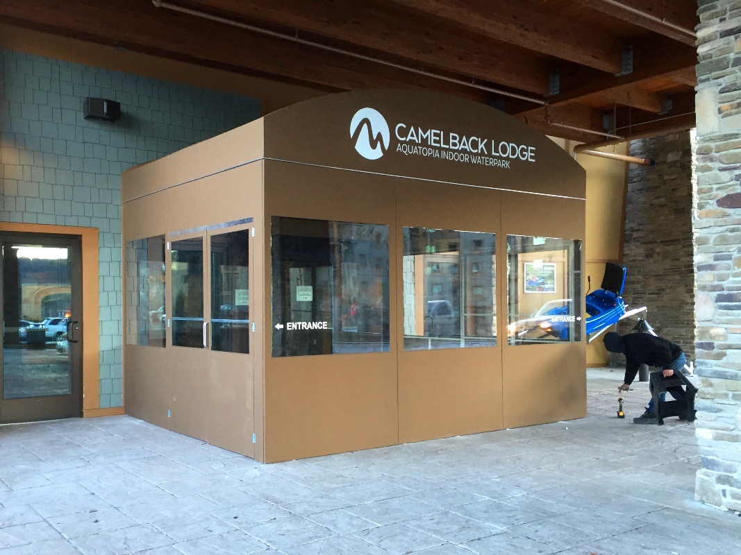 Winter Vestibule/ Lobby area for CamelBack Lodge